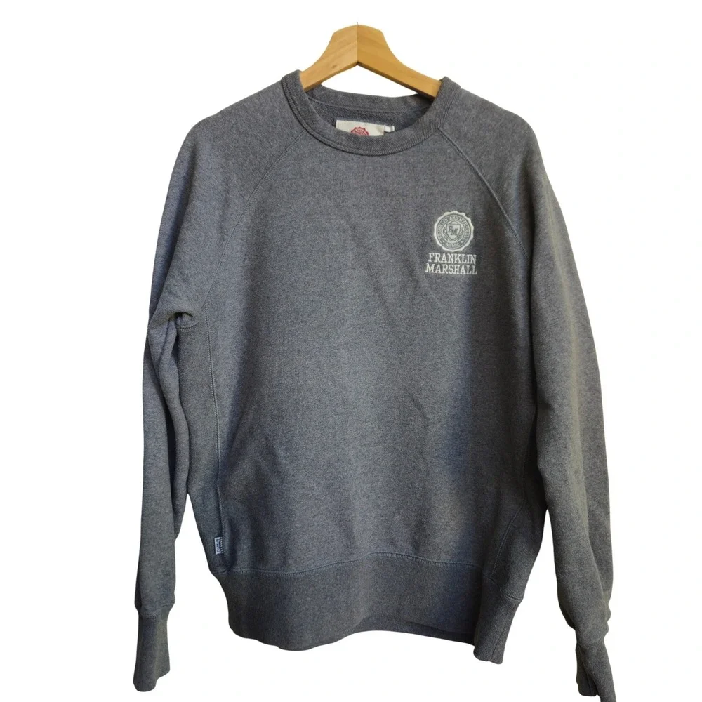 Franklin Marshall Varsity Sweatshirt Large Italy Gorpcore Collegiate Academic